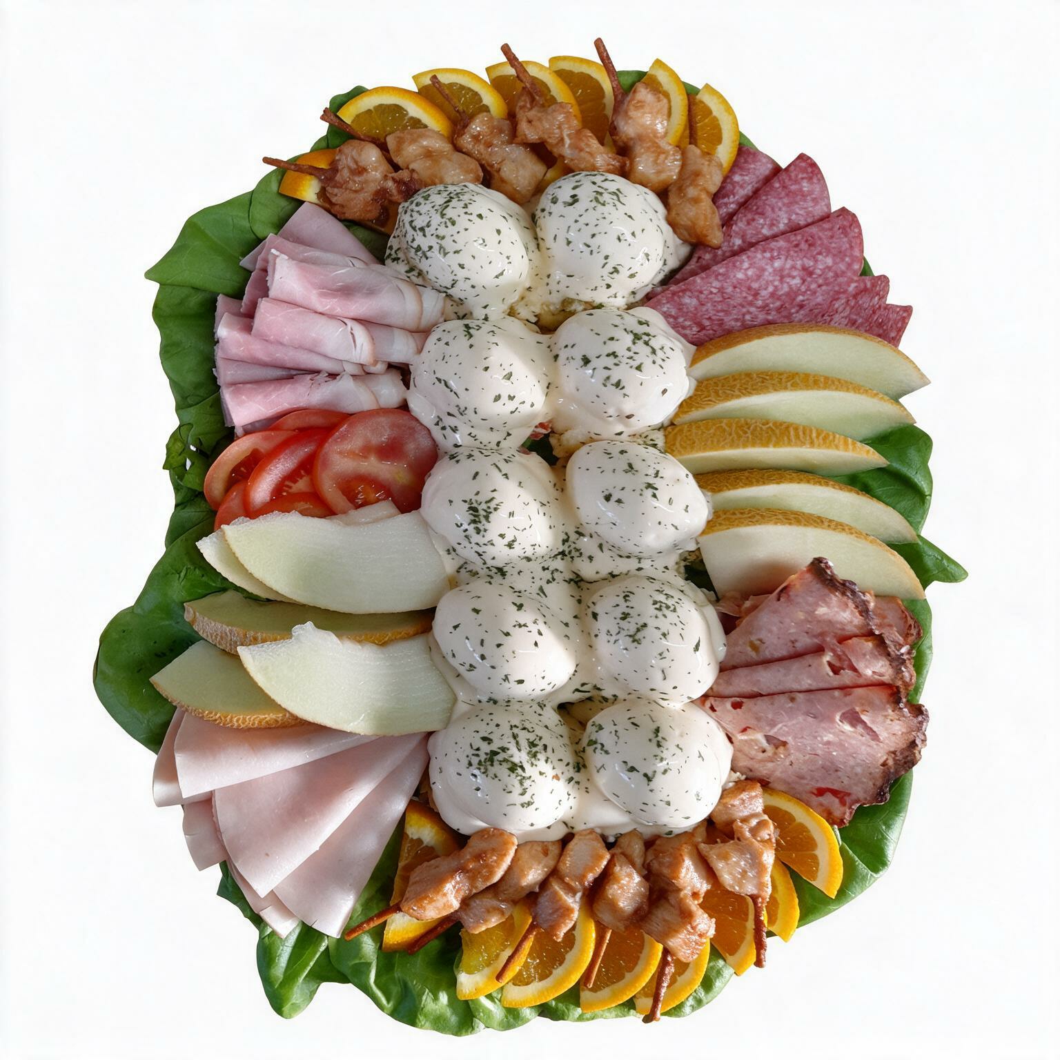 Saladeschotel vlees 6 personen