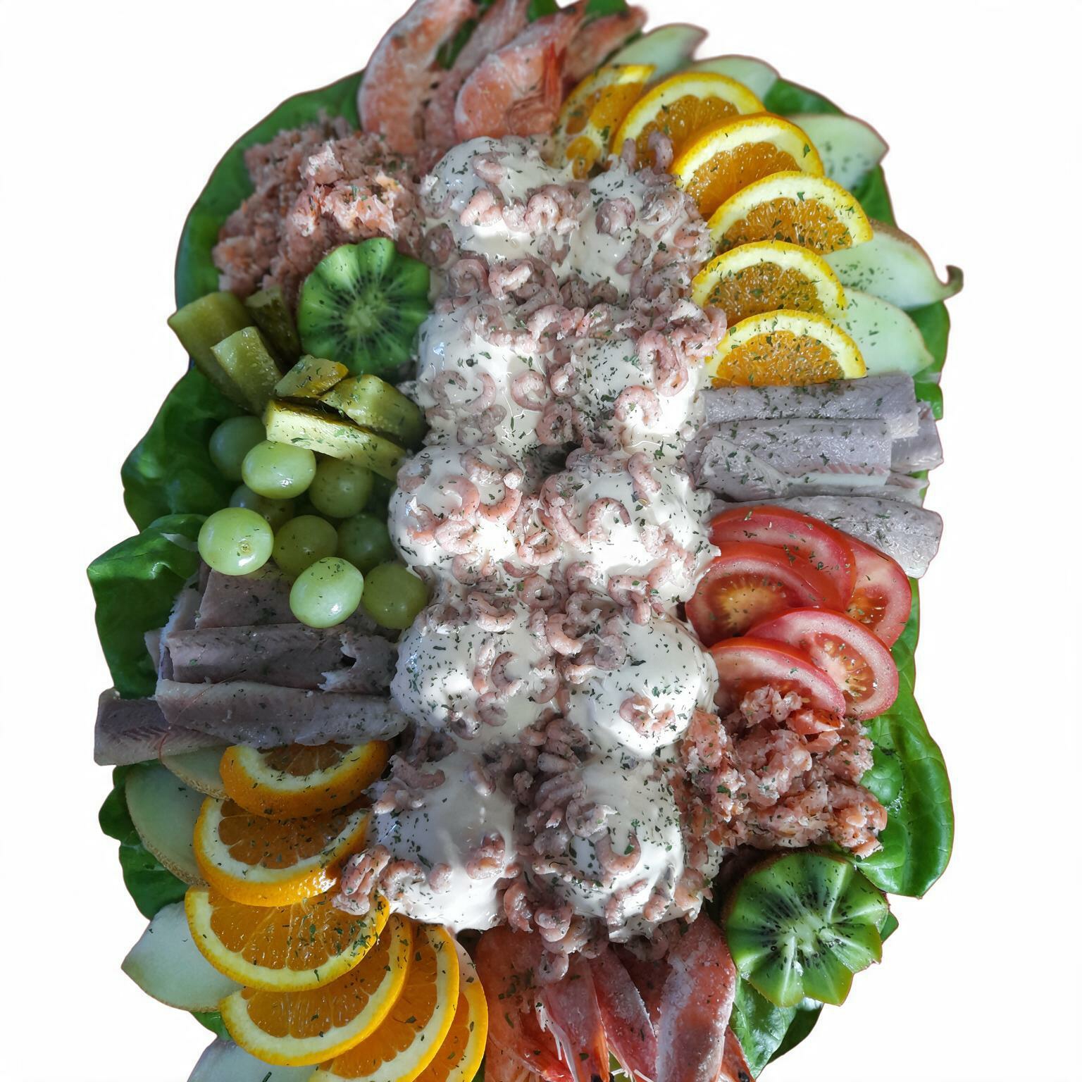Saladeschotel vis 6 personen